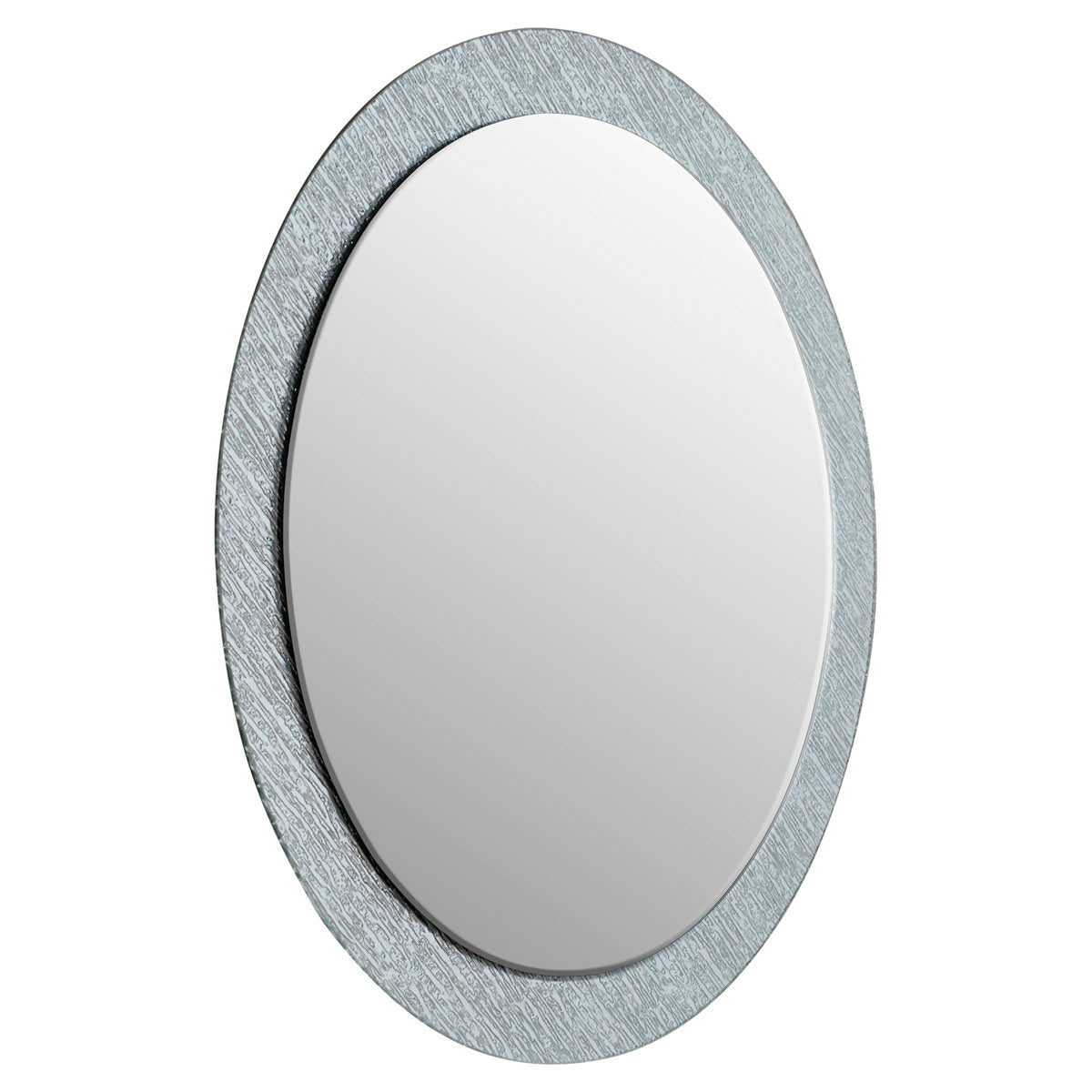 Ahavah Round Frameless Mirror