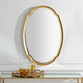 Avik Metal Oval Wall Mirror