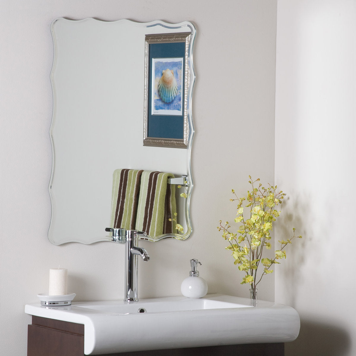 Schulenburg Modern & Contemporary Frameless Accent Vanity Mirror